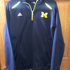 Michigan Wolverines Pullover Mens Small